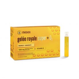 GELÉE ROYALE SUPER + D3 V LAHVIČKÁCH