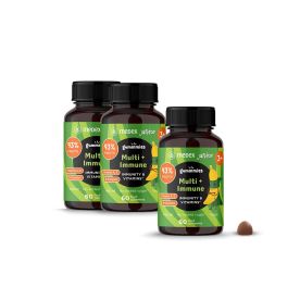 OVOCNÉ BONBÓNY MULTI + IMMUNE JUNIOR 2+1 GRATIS