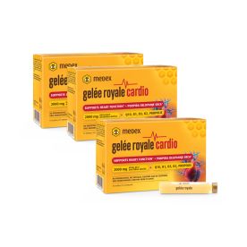 BALÍČEK GELÉE ROYALE CARDIO V LAHVIČKÁCH 2+1 ZDARMA