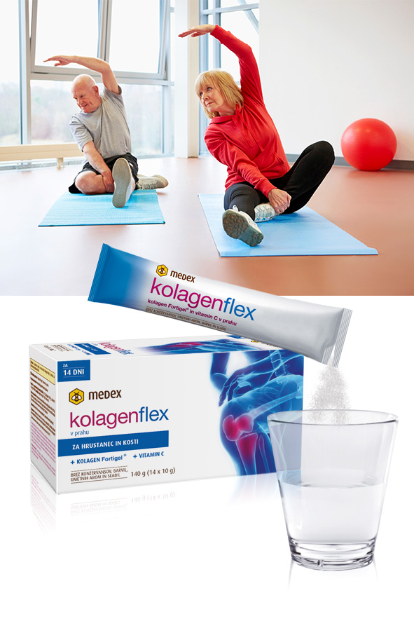 kolagen telovadba